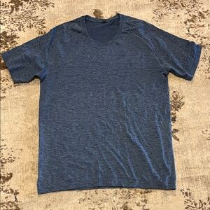 Men's Blue Lululemon Athletic T-Shirt